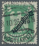 Deutsches Reich - Dienstmarken: 1924, Reichsadler, 5 Pfg. Mittelgrün Mit Sehr Se - Officials