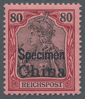 Deutsche Post In China: 1901, 0 Pfennig Germania Reichspost Mit Aufdruck "Specim - China (offices)