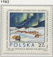 POLAND 1982 Mi 2834 Polar Research, Scientific Journal, Nature MNH ** - Programmes Scientifiques
