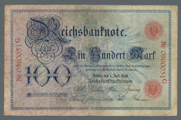 Deutschland - Deutsches Reich Bis 1945: 1898-1923, Partie Von Etwa 130 Banknoten - Other & Unclassified