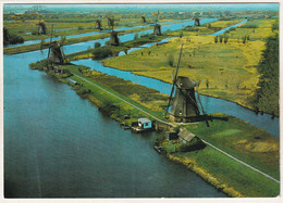 Panorama Molens Kinderdijk - Kinderdijk