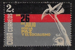 CUBA 1961. ANIVERSARIO DEL 26 DE JULIO. MNH. EDIFIL 882 - Nuevos