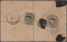 Indien - Ganzsachen: 1903-1930's - Used In BURMA: Group Of 15 Postal Stationery - Unclassified