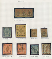 Mongolia: 1924-1956, Collection On Self-drawn Pages With I.a. Mi.Nr. 2 A In Mint - Mongolia