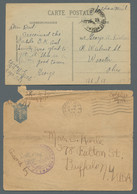 Vereinigte Staaten Von Amerika - Militärpost / Feldpost: 1918, Zehn Belege Von S - Other & Unclassified