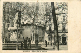 Sète * Cette * La Place De La Mairie * Fontaine - Sete (Cette)