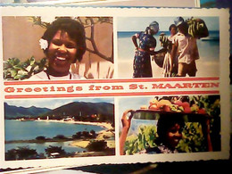 ANTILLE  Greetings From Saint Maarten VUES N1975 IO5927 - Saint-Martin