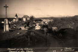 Mareuil Sur Lay Dissais * Vu Du Calvaire Du Village * Carte Photo * Photographe R. GAUBARD - Mareuil Sur Lay Dissais