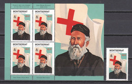 Montserrat 1998 Mi 1027 HENRI DUNANT - Henry Dunant