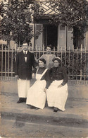 14-DEAUVILLE- CARTE-PHOTO PERSONNES D'HÔTEL ET RESTAURANT - Deauville