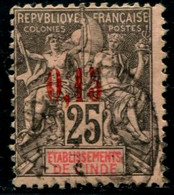 Lot N°A1725 Colonies Inde N°22 Oblitéré Qualité TB - Used Stamps
