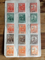 Petit Lot De Timbres De Colonies Portugaises Sur Feuille, Cf Photo. - Otros & Sin Clasificación