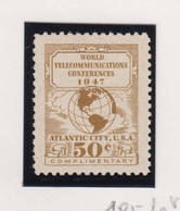 Verenigde Staten Scott-cat. Telegraph Stamps: US Telegraph-Cable-Radio Carriers 17T3 - Telegraphenmarken