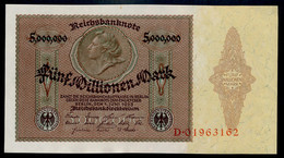 P90 Ro88 DEU-100. 5 Million  Mark 01.06.1923 UNC NEUF! - 5 Millionen Mark