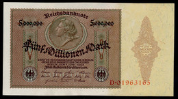 P90 Ro88 DEU-100. 5 Million  Mark 01.06.1923 UNC NEUF! - 5 Mio. Mark