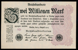 Pick104b Ro103c DEU-116c  2 Million Mark 1923 UNC NEUF - 2 Miljoen Mark