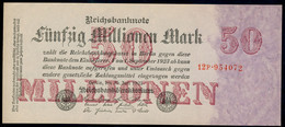 P98b Ro97b DEU-109b. 50 Million Mark 1923 NEUF UNC - 50 Miljoen Mark