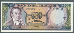 P 124a - 500 SUCRES - 08/06/1988 -  Série GZ UNC N° 02039182 - Ecuador