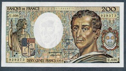 200 Francs Type Montesquieu 1985 NEUF  U.036  Fay 70-05 - 200 F 1981-1994 ''Montesquieu''