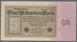 P115a Ro112b DEU-132b. 5 Milliard Mark 10.09.1923 AUNC - 5 Mrd. Mark
