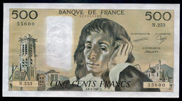 500 Francs  08/01/1987 SPL- - 500 F 1968-1993 ''Pascal''