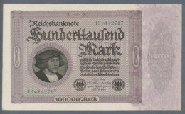 Pick83a Ro82d DEU-83d  100.000 Mark 1923 ** UNC ** - 100.000 Mark