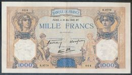 1000 Francs 30/05/1940 SUP+ !!! - 1 000 F 1927-1940 ''Cérès E Mercure''