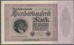 Pick83a Ro82a DEU-83a  100.000 Mark 1923 ** UNC NEUF - 100000 Mark