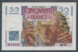 France 50 Francs Le Verrier  12/06.1947  SPL - 50 F 1946-1951 ''Le Verrier''