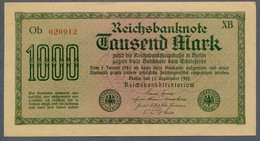 Pick76b Ro75d DEU-85  1000 Mark 1922 ** UNC NEUF - 1.000 Mark