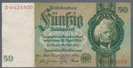 Pick 182a Ro 175a DEU-210a  50 Reichsmark 1933 UNC - 50 Reichsmark