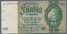 Pick 182a Ro 175c DEU-210c  50 Reichsmark 1941/42 UNC - 50 Reichsmark