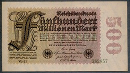 P110d Ro109d 100 Million Mark 01-09-1923. UNC NEUF!!! - 500 Miljoen Mark