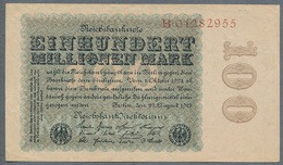 P107c Ro106b DEU-120a RARE  100 Million Mark 1923  XF+ - 100 Millionen Mark