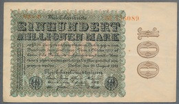 P107d Ro106p DEU-120p  100 Million Mark 1923  VF++ - 100 Miljoen Mark