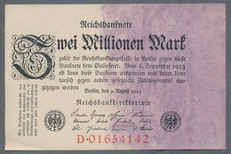 Pick103 Ro103a DEU-115a. 2 Million Mark 1923 AUNC Prs NEUF - 2 Millionen Mark