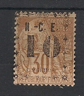 NOUVELLE CALEDONIE - 1891-92 - N°Yv. 12 - Type Alphée 10c Sur 30c Brun - Neuf * / MH VF - Nuevos