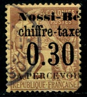 Lot N°A1810 Colonies Nossi-Bé N°T02 Oblitéré Qualité ST - Used Stamps