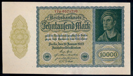 Pick 72 Ro69d DEU-78d 10000 Mark 1922 UNC NEUF - 10.000 Mark