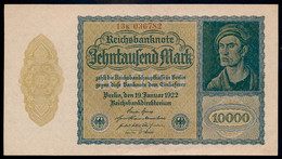 Pick 72 Ro69c DEU-78c 10000 Mark 1922 UNC NEUF - 10.000 Mark