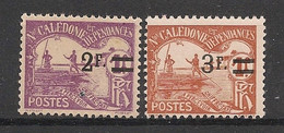 NOUVELLE CALEDONIE - 1926-27 - Taxe TT N°Yv. 24 à 25 - Série Complète - Neuf Luxe ** / MNH / Postfrisch - Timbres-taxe