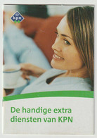 Brochure-leaflet KPN Diensten Telephone-telefoon-internet  (NL) - Telefonia