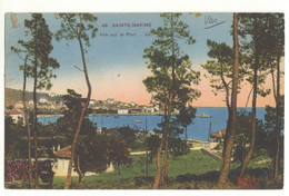 83/CPA - Sainte Maxime - Vue Sur Le Port - Sainte-Maxime