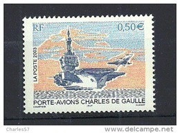 France:n°3557** Porte Avions Charles De Gaulle - Unused Stamps