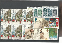 55349 ) Collection Great Britain Postmark Block - Collections