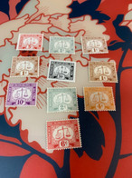 Hong Kong Stamp Postal Due Some No Gum And Hinged - Used Stamps