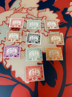 Hong Kong Stamp Postal Due Some No Gum And Hinged - Usados
