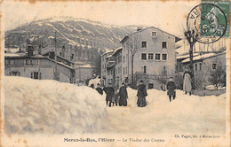 39-MOREZ-LE-BAS- L'HIVERS LE VIADUC DES CROTTES - Morez