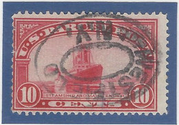 USA - 1912 - Usato/used - Parcel Post - Paketmarken - Mi N. 6 - Pacchi