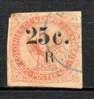 Col24 Colonies Réunion N° 4 Oblitéré Cote 65,00€ - Used Stamps